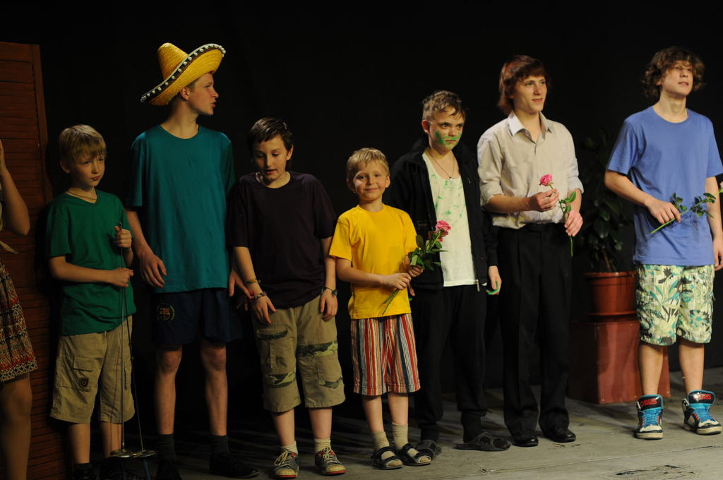 Спектакль «Сомбреро» на театральном фестивале «Левый берег — 2013»