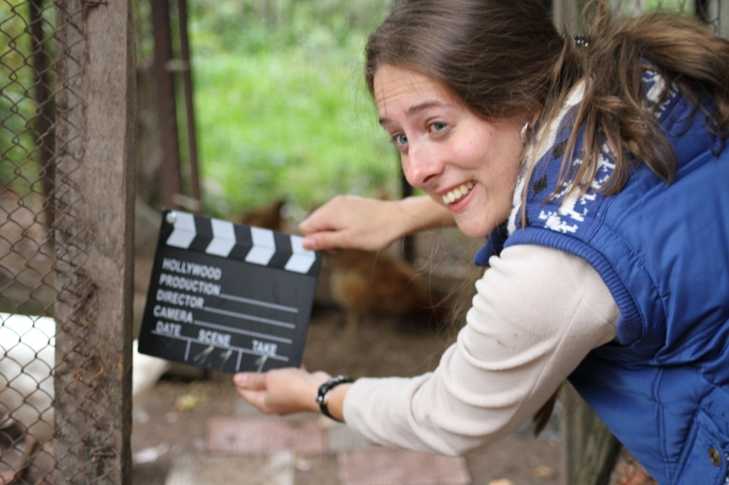 Съемка дебютного фильма студентки ВГИКа Людмилы Пронькиной — «Семья» (рабочее название).