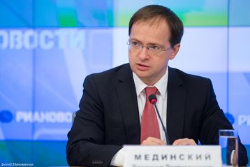 Министр культуры Владимир Мединский отчитался за год работы
